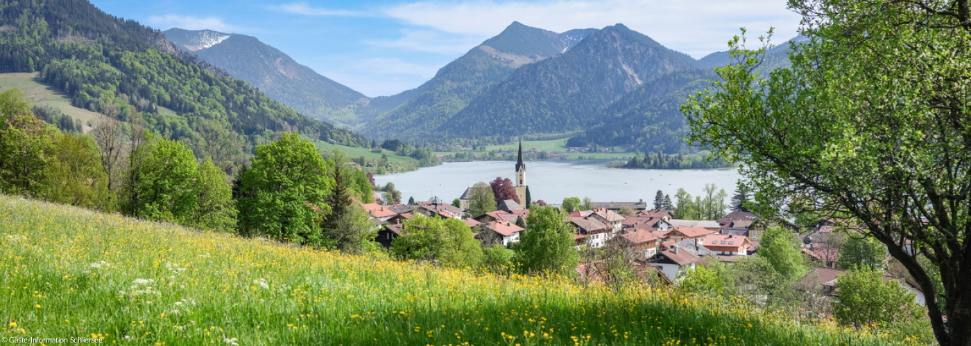 Schliersee vom Weinberg betrachtet