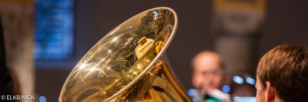 Bläserchor im Gottesdienst