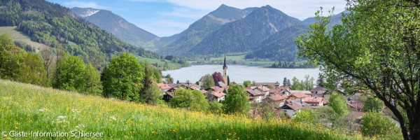 Schliersee vom Weinberg betrachtet