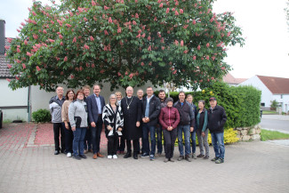 Gruppenbild Treffen mit dem Bayerischen Bauernverband