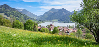 Schliersee vom Weinberg betrachtet